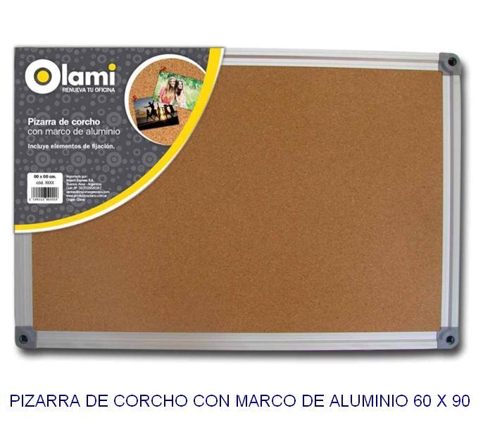Pizarra corcho liggo 60x80cm