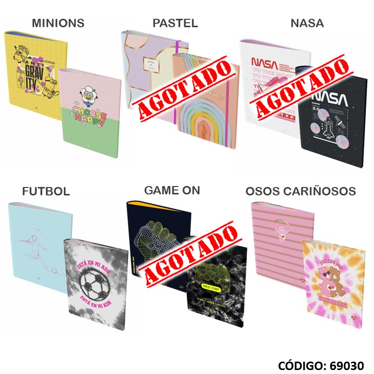 Carpeta 2a a4 cartone fw lic./fant