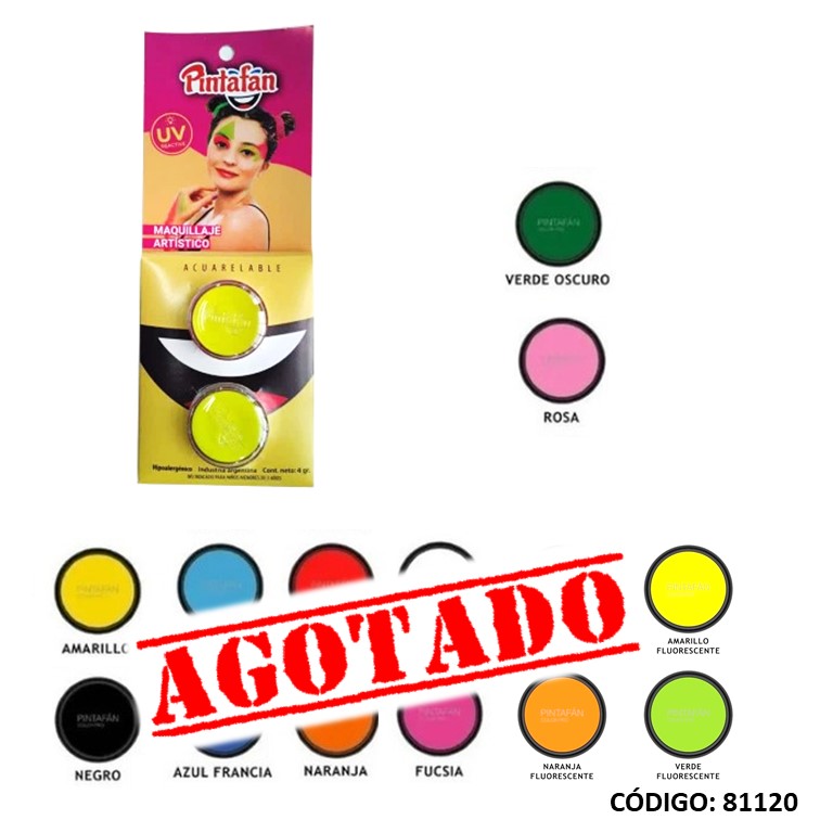 Artículo maq. pintafan pastilla color/fluo