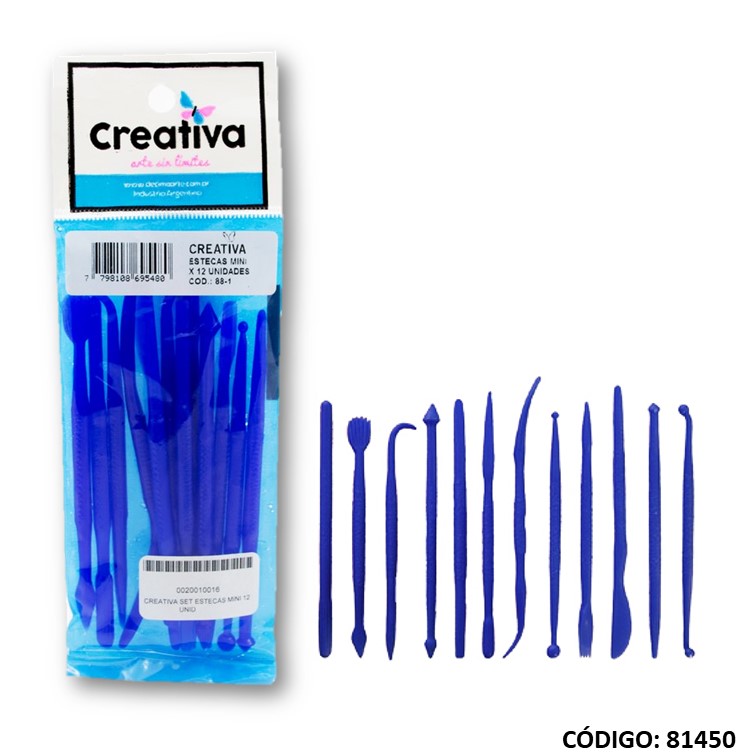 Artículo estecas creativa mini -88