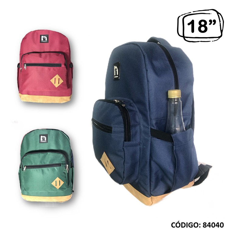 Mochila potanot. haversack 18"" nobuk 6486