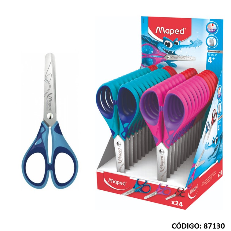 Tijera maped 13cm. essent. soft 412