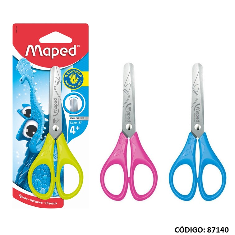 Tijera maped 13cm. essent. zurdo 4310