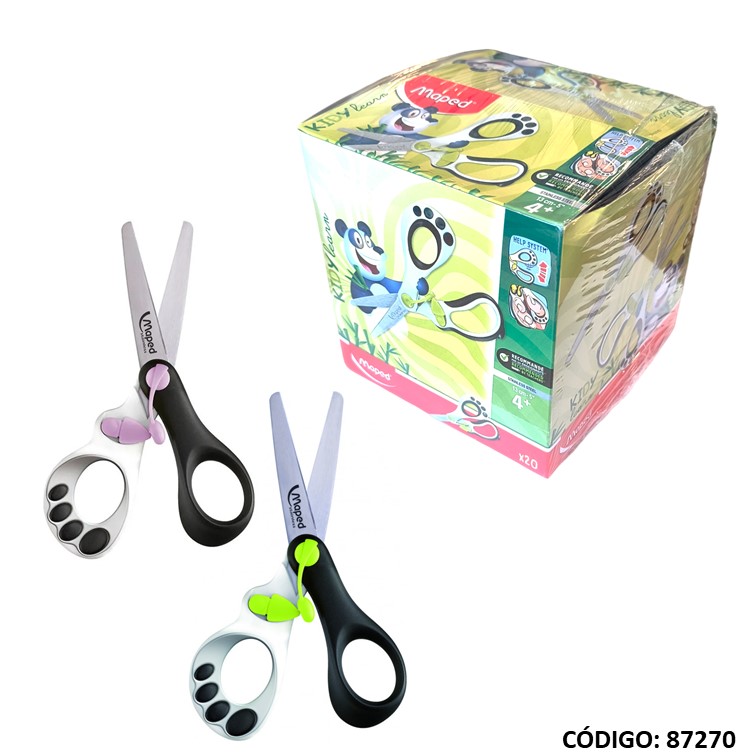 Tijera maped 13cm kidy learn