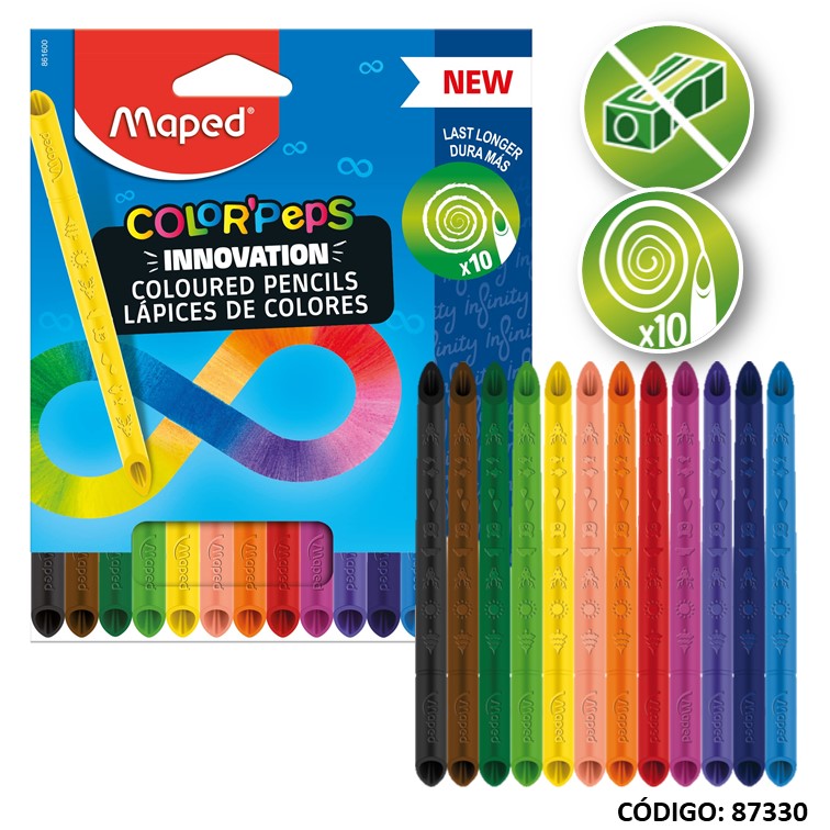 Lapiz/color maped infinity x12