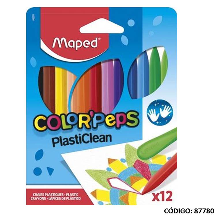 Lapiz/pasta plast. maped