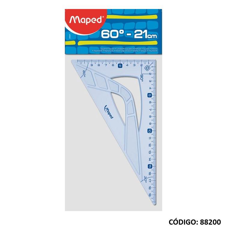 Escua maped econ 21cm 60º