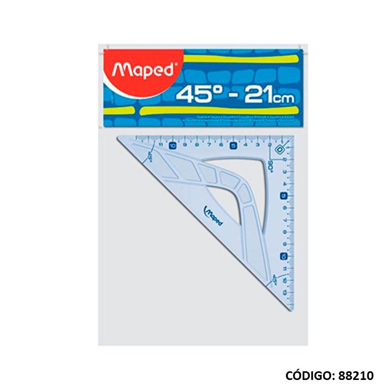 Escua maped econ 21cm 45º