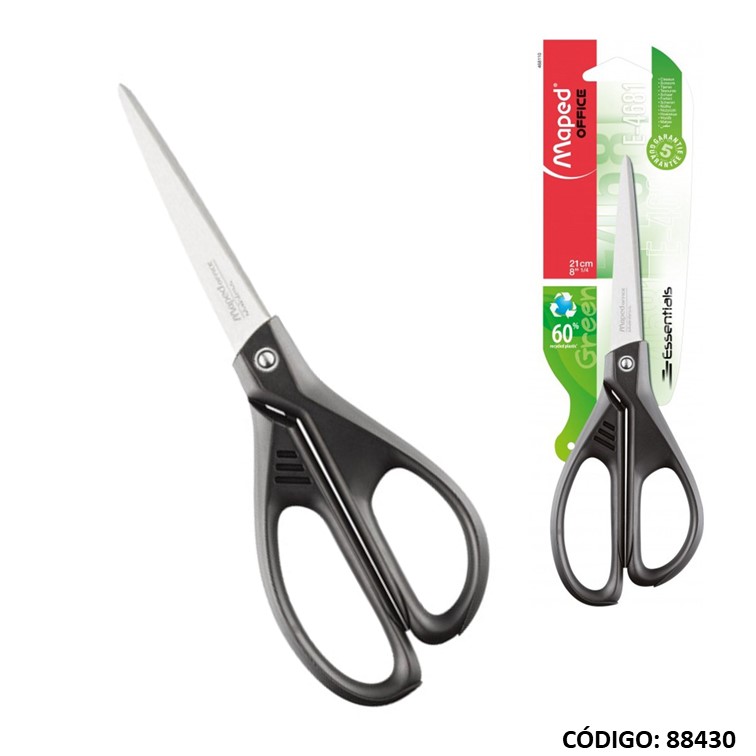 Tijera maped essent. green 21cm
