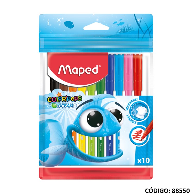 Fibra maped ocean