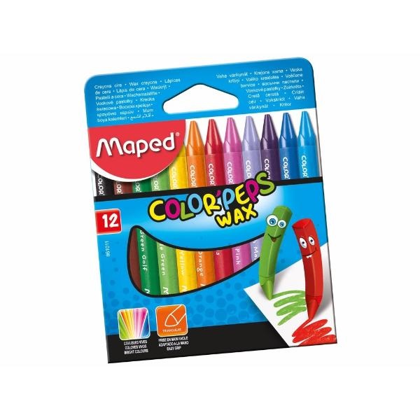 Lapiz/pasta maped x12 cortos
