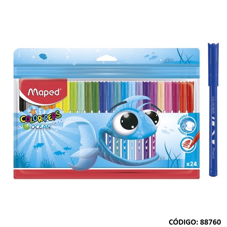 Fibra maped ocean