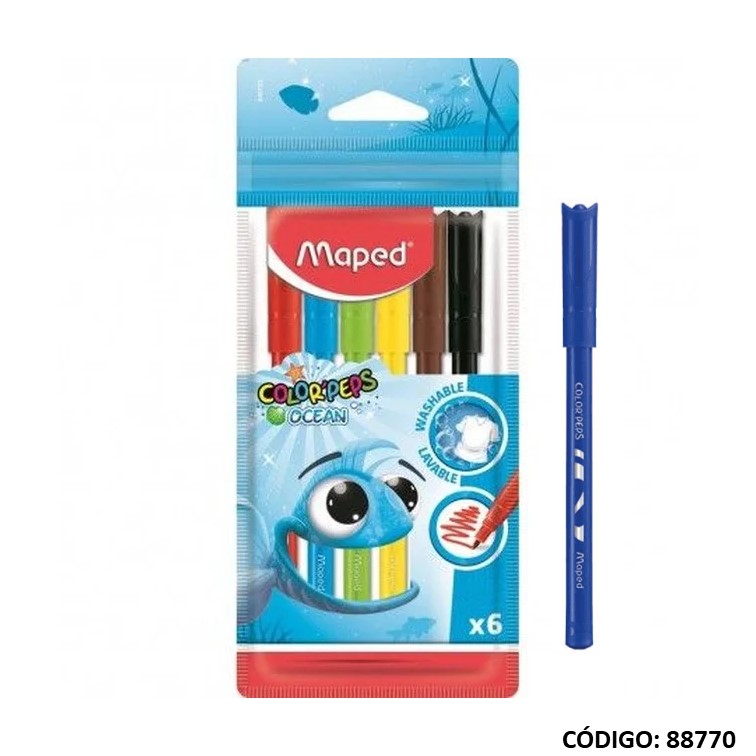 Fibra maped ocean
