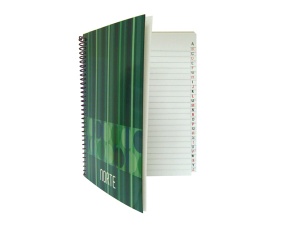 Cuaderno indice t/e norte 1002/842 x100h
