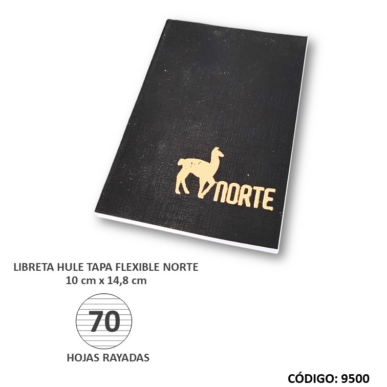 Libreta hule nº90 x70h