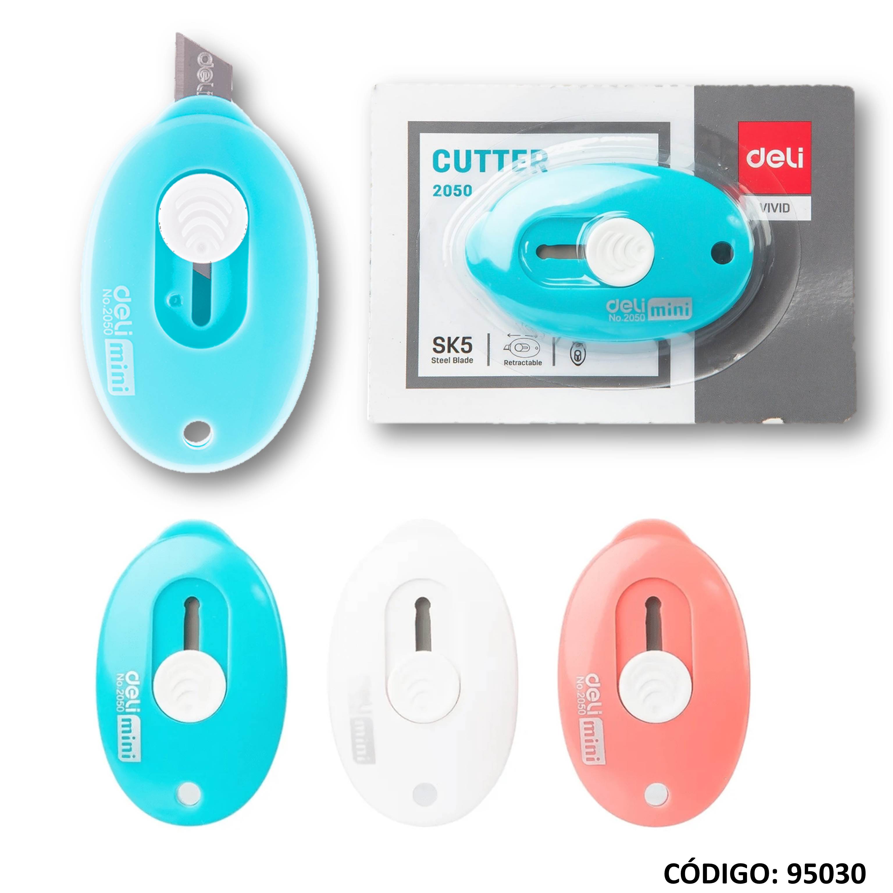 Estilete mini deli vivid oval