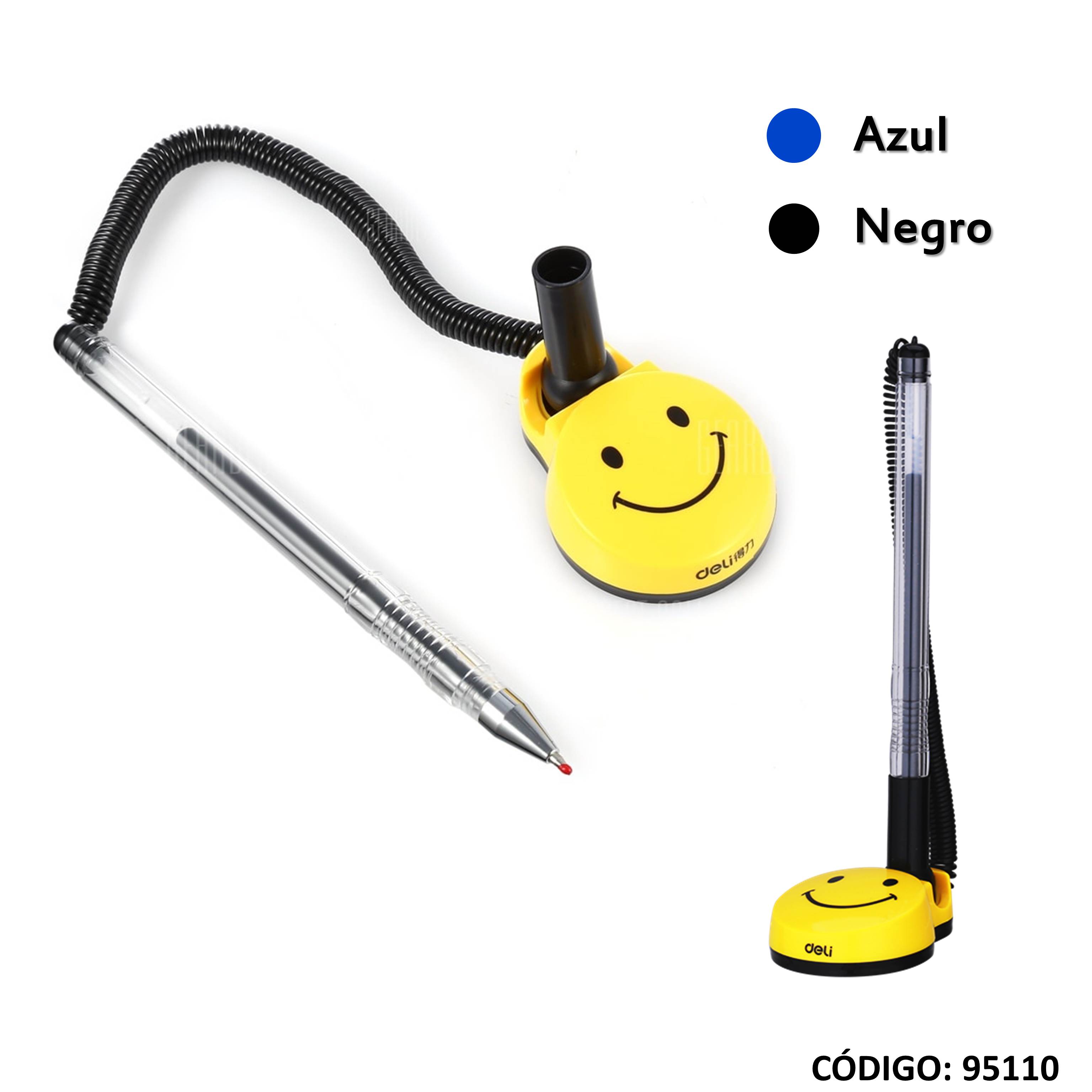 Bolígrafo deli gel 0.5 c/cordon smile 6793